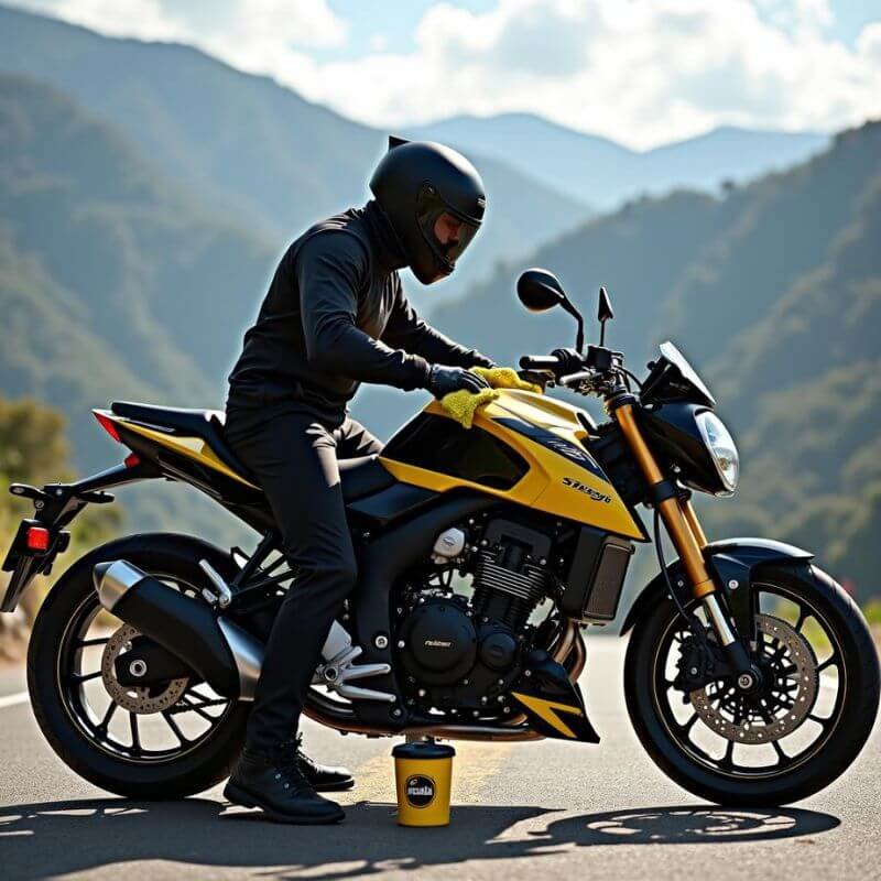 como limpiar tu moto