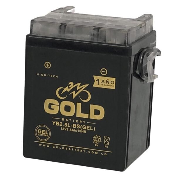 Bateria Gold Gel Boxer Platino XL125 CD100 GL145 Libero110 000857