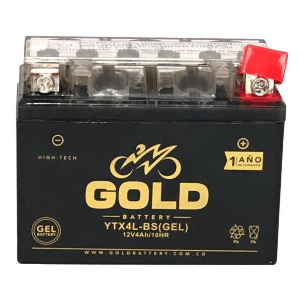 Bateria Gold de Gel Motos Honda Hero Suzuki y Yamaha 000858