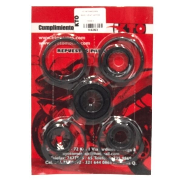 Kit de retenes Kto Yamaha BWS125 4T 8 piezas 000743