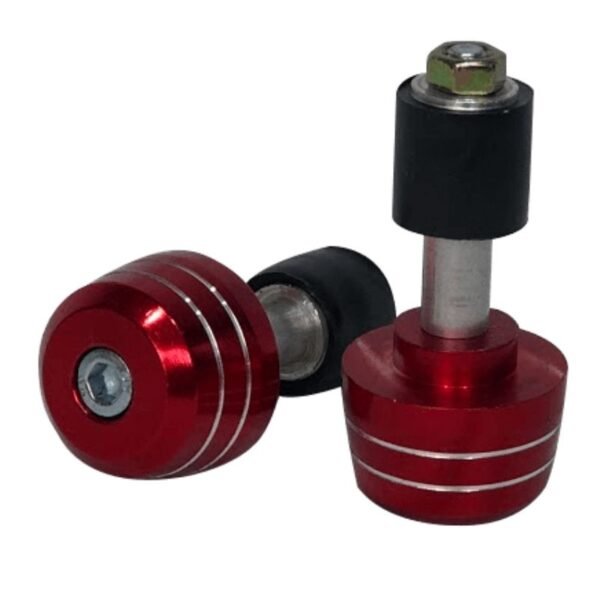 Tapones de manubrio Suzuki Best125 - FD115 Viva - VivaX color rojo 000024