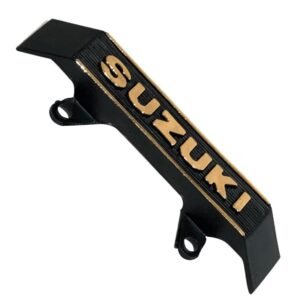 Emblema frontal dorado tu Suzuki AX100 - 115 000372