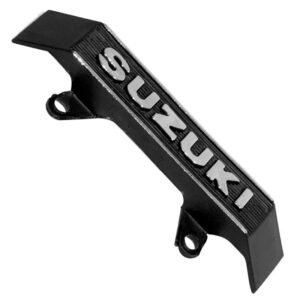 Emblema frontal plateado tu Suzuki AX100 - 115 000373