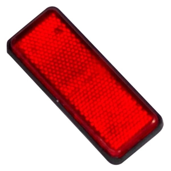 Reflector trasero Pulsar BWS125 rectangular rojo 000395