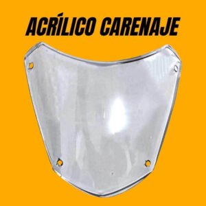 acrílico carenaje