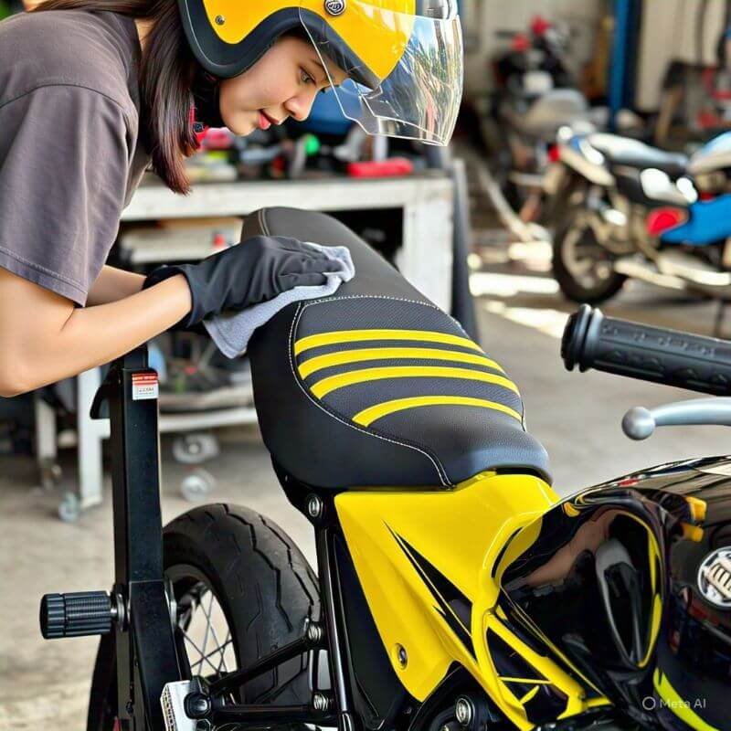 Cómo Limpiar el Asiento de la Moto y Mantenerlo como Nuevo 8 Cómo Limpiar el Asiento de la Moto y Mantenerlo como Nuevo