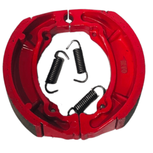 Bandas de freno KTO para Bajaj Boxer Suzuki AX 100 115 FR 80 100 Viva AKT 100 con resorte y sin asbesto