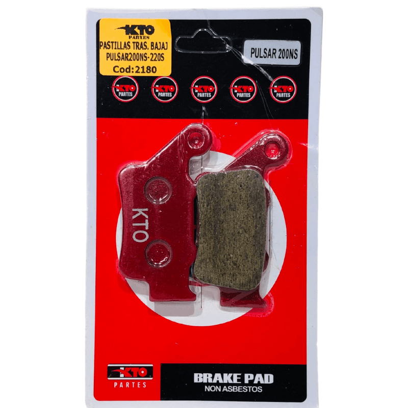 Pastillas de freno traseras para pulsar200NS-220S-dominar 400-XT660 1 Pastillas de freno traseras para pulsar200NS-220S/dominar 400/XT660