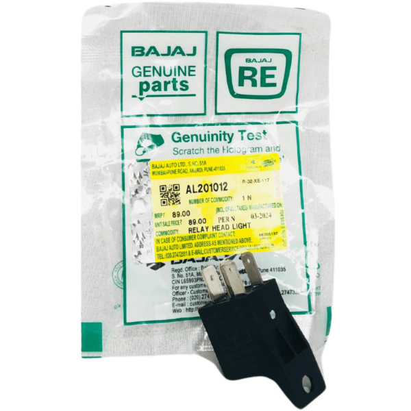 Relay de arranque Pulsar 180 UG y Pulsar 220