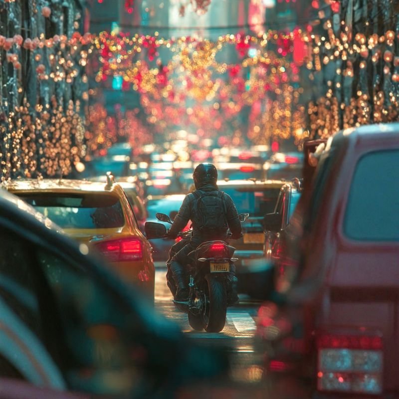 Moteros vs Trancones Navideños: Guía de Supervivencia y Ahorro 2 Moteros vs Trancones Navideños: Guía de Supervivencia y Ahorro